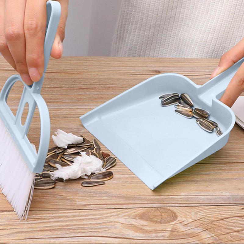 GDJGTA Brush and Small Sweeping Set Cleaning Desktop Dustpan